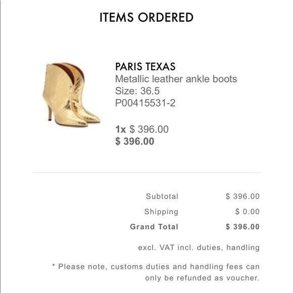 COPY - PARIS TEXAS GOLD BOOTIES - Picture 9 of 9